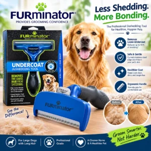 FURminator Undercoat deShedding Tool for Dogs