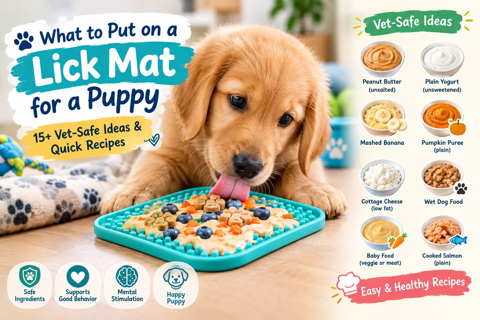 Woof Lick Mat - Calm Anxiety & Slow Down Fast Eaters