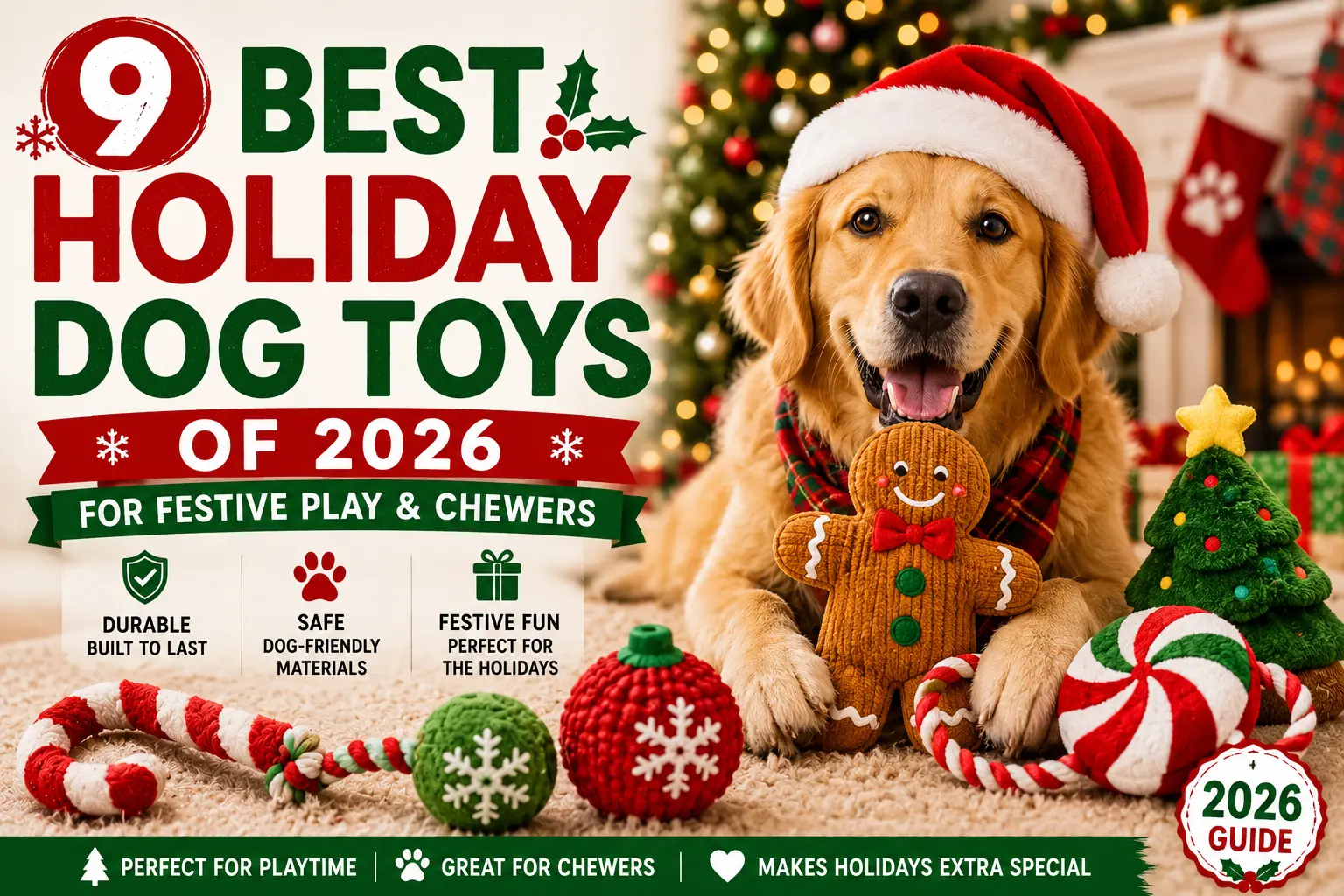Holiday Dog Toys