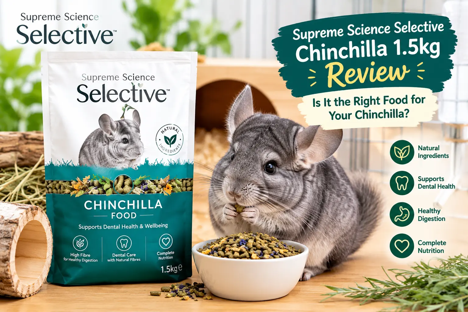 Supreme Science Selective Chinchilla 1.5kg Review