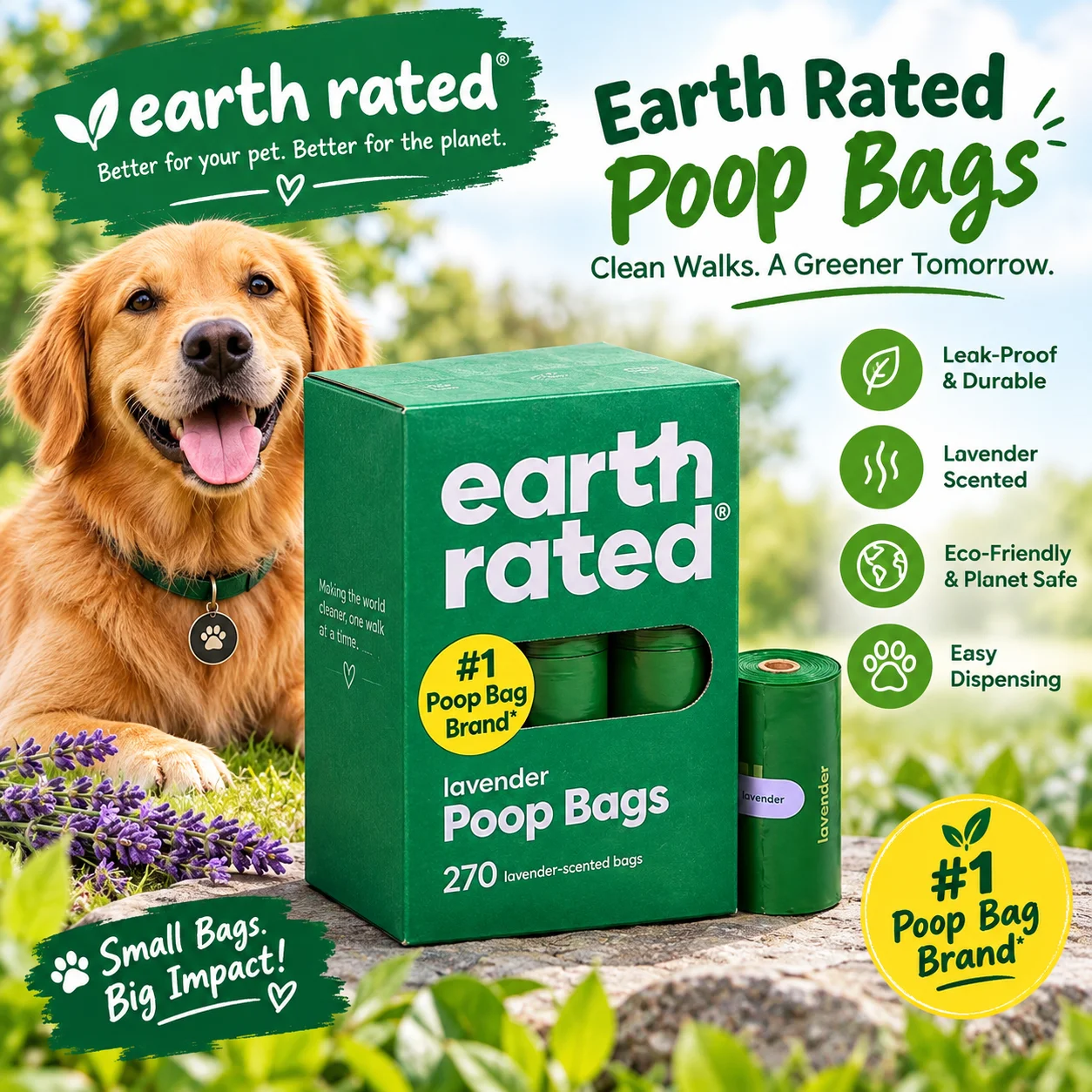 Earth Rated Poop Bags for Dogs